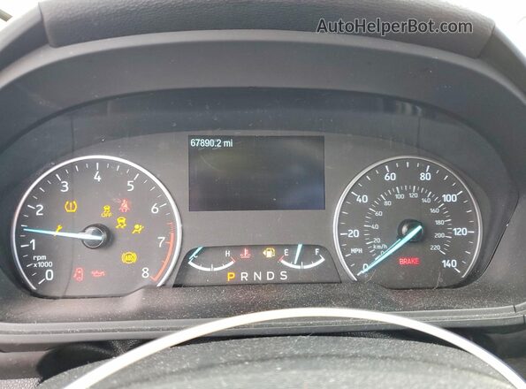 MAJ3S2GE4MC404501 2021 FORD ECOSPORT Black Սարքավորումների վահանակի տեսք