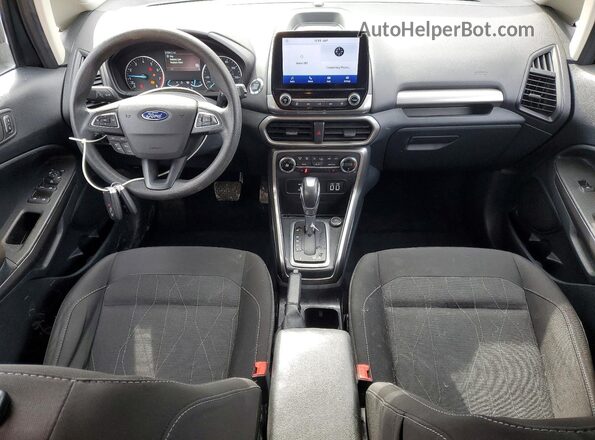 MAJ3S2GE4MC404501 2021 FORD ECOSPORT Black Առջևի վահանակի տեսք