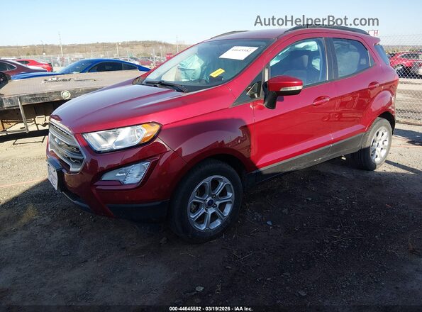 MAJ3S2GE4MC452208 2021 FORD ECOSPORT Red Vista tres cuartos delantera izquierda