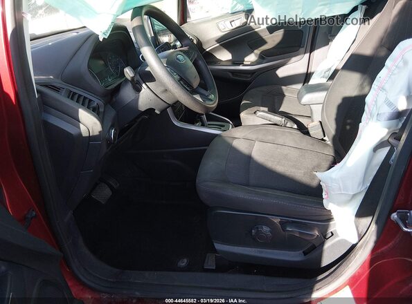 MAJ3S2GE4MC452208 2021 FORD ECOSPORT Red Vista interior delantera