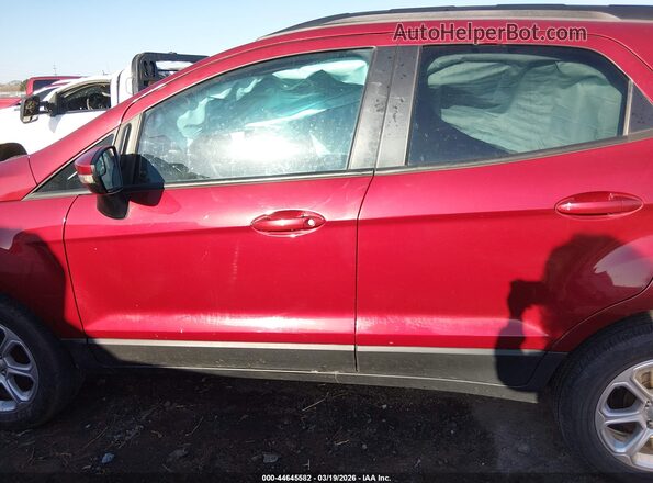 MAJ3S2GE4MC452208 2021 FORD ECOSPORT Red Vista interior de 360 grados