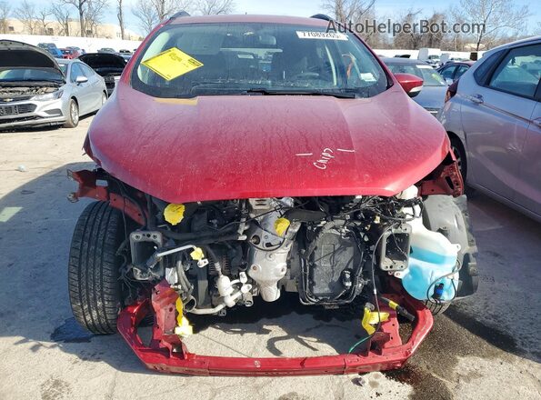 MAJ3S2GE5MC424353 2021 FORD ECOSPORT Red წინა ხედი