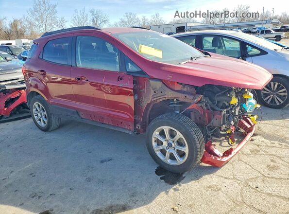 MAJ3S2GE5MC424353 2021 FORD ECOSPORT Red წინა მარჯვენა