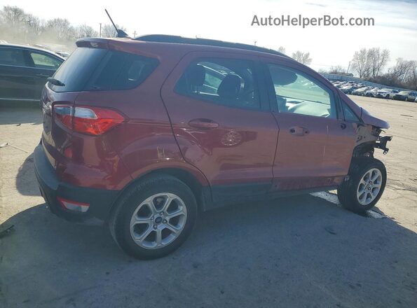 MAJ3S2GE5MC424353 2021 FORD ECOSPORT Red უკანა მარჯვენა