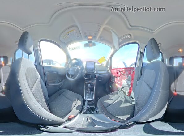 MAJ3S2GE5MC424353 2021 FORD ECOSPORT Red სალონის 360-გრადუსიანი ხედი