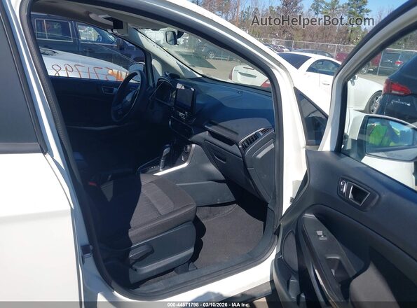 MAJ3S2GE5MC449835 2021 FORD ECOSPORT White Front interior view