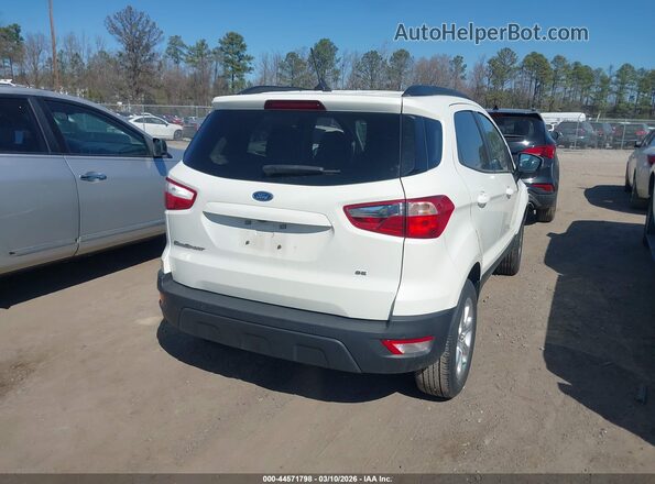 MAJ3S2GE5MC449835 2021 FORD ECOSPORT White Rear right