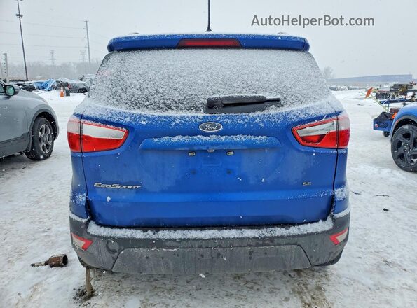 MAJ3S2GE5MC455635 2021 FORD ECOSPORT Blue Vista trasera