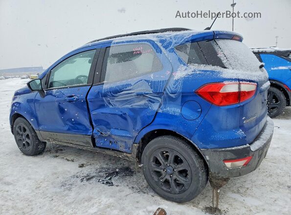 MAJ3S2GE5MC455635 2021 FORD ECOSPORT Blue Trasero izquierdo