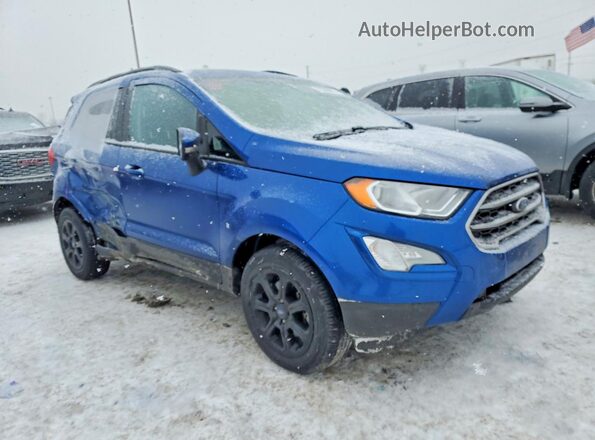 MAJ3S2GE5MC455635 2021 FORD ECOSPORT Blue Delantero derecho