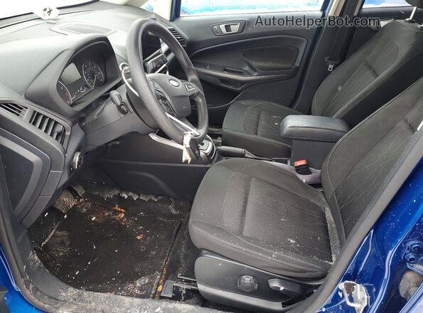 MAJ3S2GE5MC455635 2021 FORD ECOSPORT Blue Vista interior delantera
