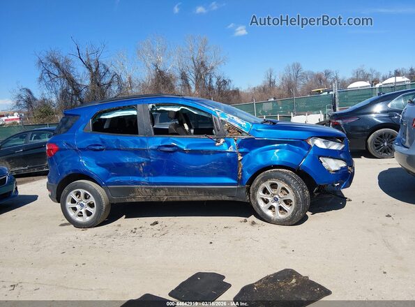 MAJ3S2GE6LC350844 2020 FORD ECOSPORT Blue Вид задньої частини салону