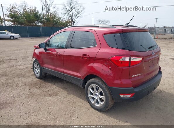 MAJ3S2GE6MC404712 2021 FORD ECOSPORT Red Tył lewy