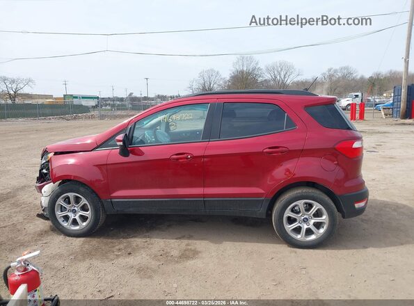 MAJ3S2GE6MC404712 2021 FORD ECOSPORT Red 