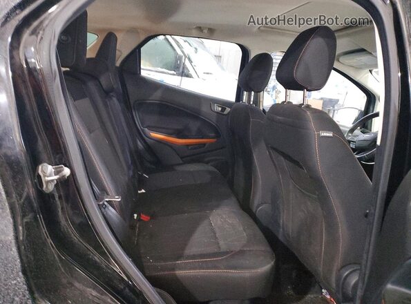 MAJ3S2GE6MC439055 2021 FORD ECOSPORT Black Widok wnętrza z tyłu