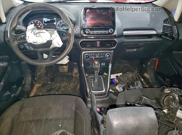 MAJ3S2GE6MC455577 2021 FORD ECOSPORT Red Առջևի վահանակի տեսք