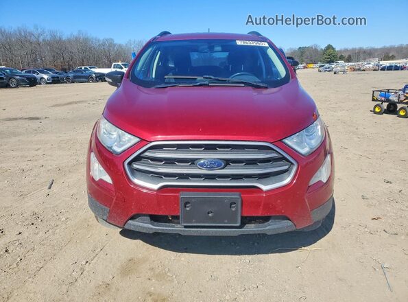 MAJ3S2GE7KC284058 2019 FORD ECOSPORT Red 