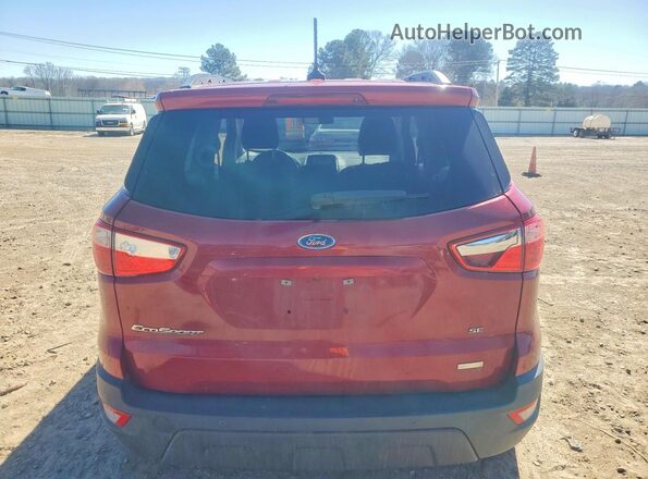MAJ3S2GE7KC284058 2019 FORD ECOSPORT Red 