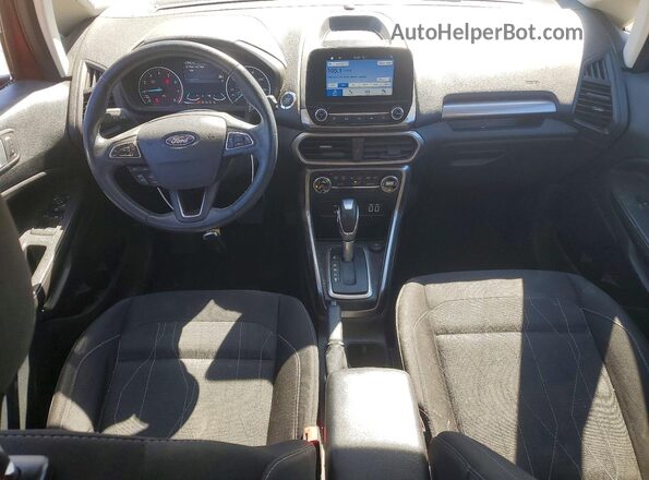 MAJ3S2GE7KC284058 2019 FORD ECOSPORT Red 