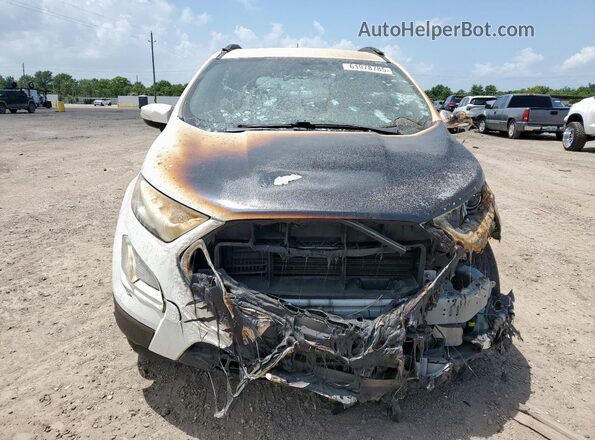 MAJ3S2GE7KC285808 2019 FORD ECOSPORT White 