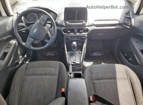 MAJ3S2GE7KC285808 2019 FORD ECOSPORT White 
