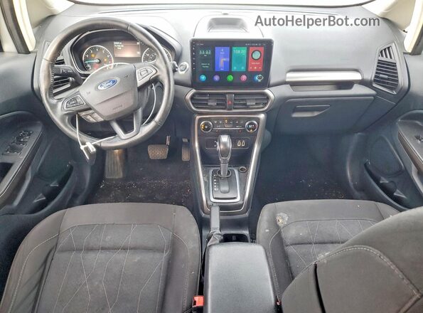 MAJ3S2GE8KC263073 2019 FORD ECOSPORT Silver 
