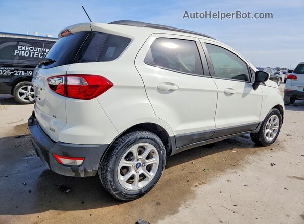 MAJ3S2GE8KC307279 2019 FORD ECOSPORT White 