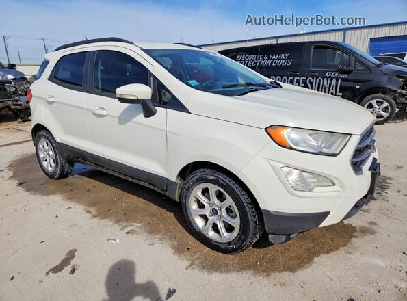 MAJ3S2GE8KC307279 2019 FORD ECOSPORT White 