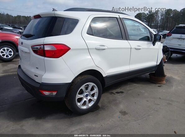 MAJ3S2GE8LC358766 2020 FORD ECOSPORT White Հետևի աջ