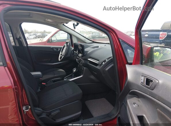 MAJ3S2GE8MC422533 2021 FORD ECOSPORT Red Front interior view