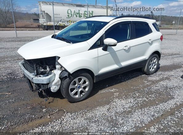 MAJ3S2GE9MC448333 2021 FORD ECOSPORT White Передня ліва чверть