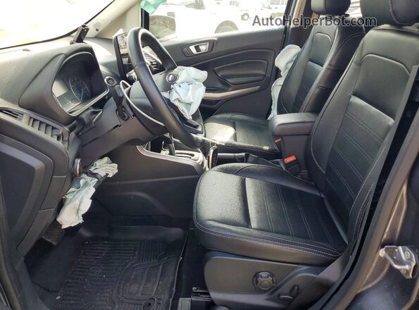 MAJ3S2KE0MC449717 2021 FORD ECOSPORT Gray Widok wnętrza z przodu