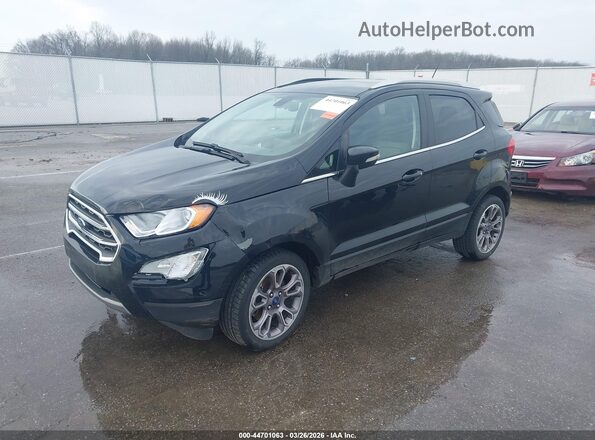 MAJ3S2KE5MC424599 2021 FORD ECOSPORT Black წინა მარცხენა ხედი სამი მეოთხედიდან