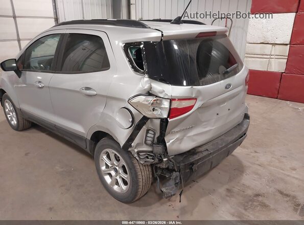 MAJ6P1UL0JC180215 2018 FORD ECOSPORT Silver Vista frontal