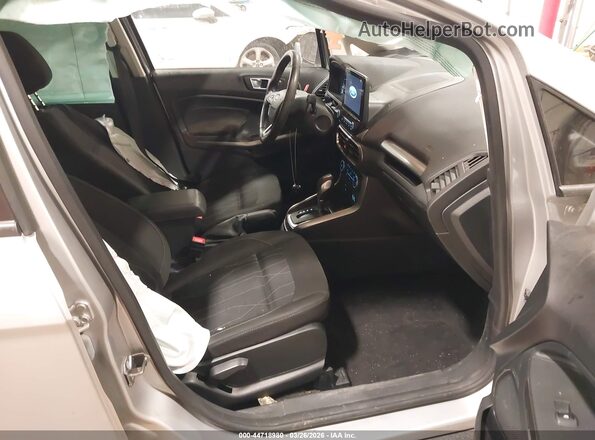 MAJ6P1UL0JC180215 2018 FORD ECOSPORT Silver Vista interior delantera