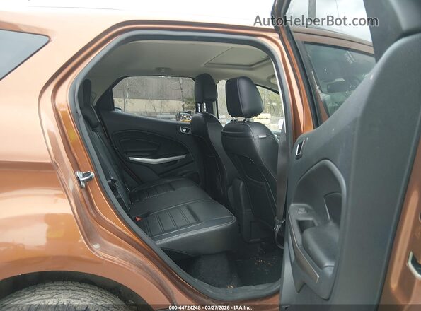 MAJ6P1WL2JC207041 2018 FORD ECOSPORT Orange 