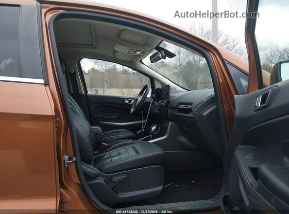 MAJ6P1WL2JC207041 2018 FORD ECOSPORT Orange 