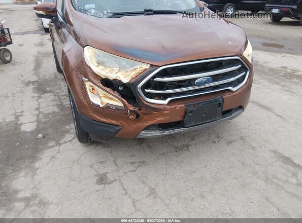MAJ6P1WL2JC207041 2018 FORD ECOSPORT Orange 