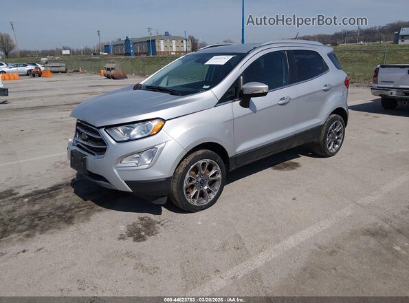 MAJ6P1WL6JC233741 2018 FORD ECOSPORT Gray Front left