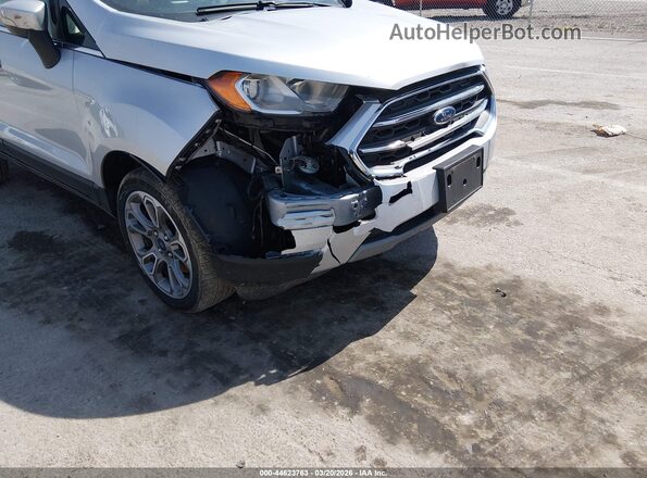 MAJ6P1WL6JC233741 2018 FORD ECOSPORT Gray Front view