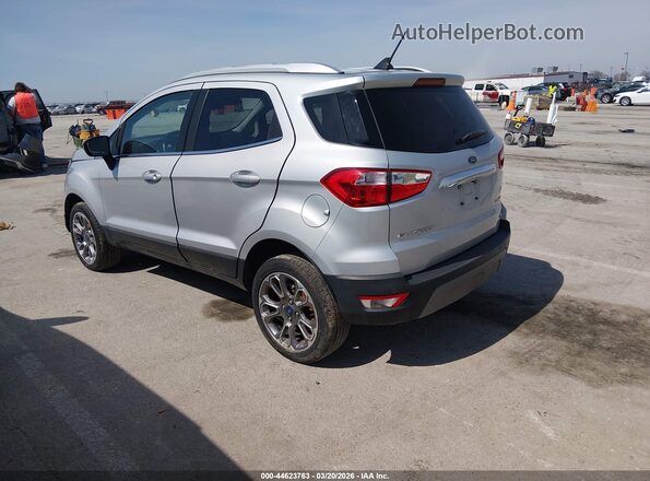 MAJ6P1WL6JC233741 2018 FORD ECOSPORT Gray Rear left