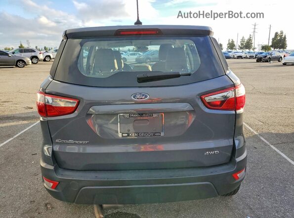 MAJ6S3FL4MC409412 2021 FORD ECOSPORT Charcoal Rear view