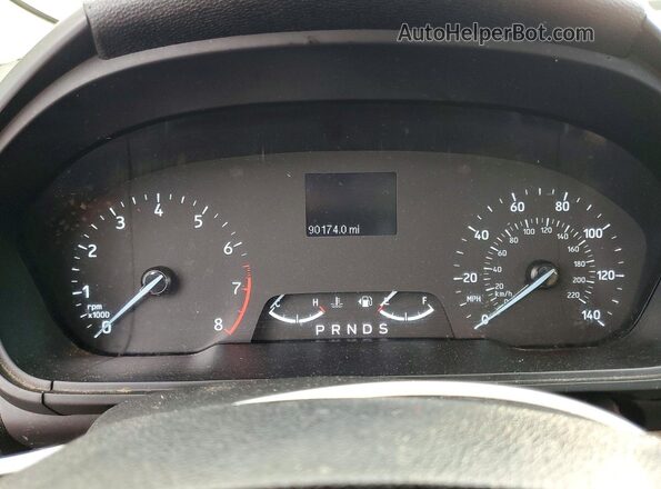 MAJ6S3FL4MC409412 2021 FORD ECOSPORT Charcoal Instrument cluster view