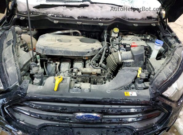MAJ6S3FL6MC409671 2021 FORD ECOSPORT Black Vista del compartimento del motor