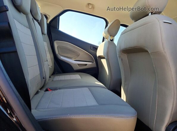 MAJ6S3FL7NC459948 2022 FORD ECOSPORT Black Вид задньої частини салону