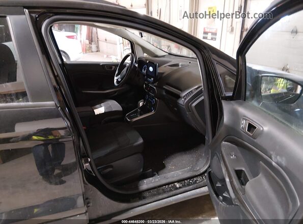 MAJ6S3GL0LC339503 2020 FORD ECOSPORT Black Front interior view