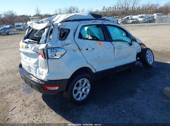 MAJ6S3GL1KC263868 2019 FORD ECOSPORT White Հետևի աջ
