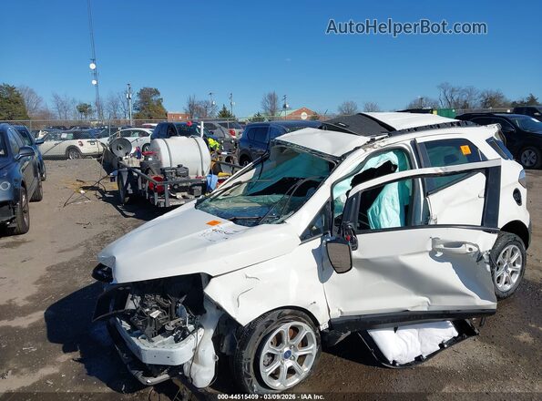 MAJ6S3GL1KC263868 2019 FORD ECOSPORT White Դիմացի տեսք