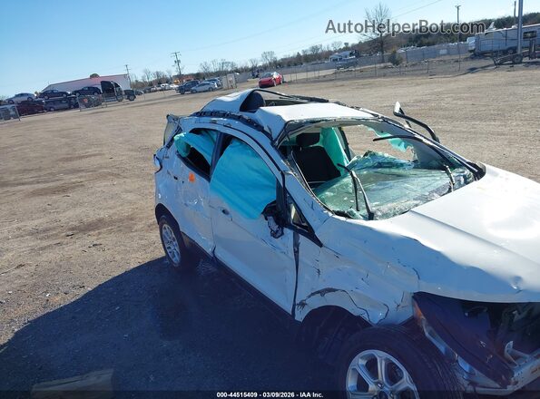 MAJ6S3GL1KC263868 2019 FORD ECOSPORT White Սարքավորումների վահանակի տեսք