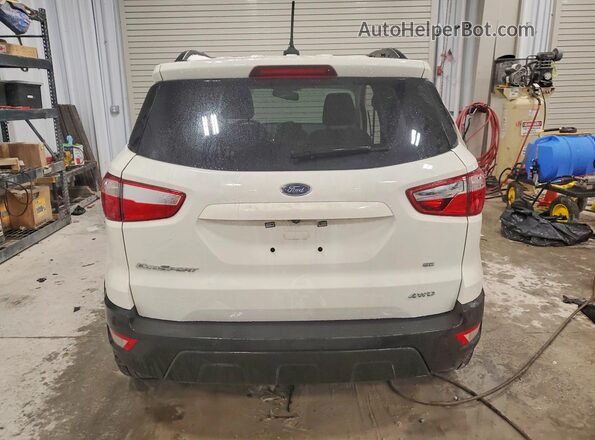 MAJ6S3GL1KC308890 2019 FORD ECOSPORT White Հետևի տեսք